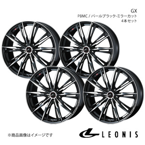 LEONIS/GX ムラーノ Z50 アルミホイール4本セット【20×8.5J5-114.3 INSET52 PBMC】0039403×4