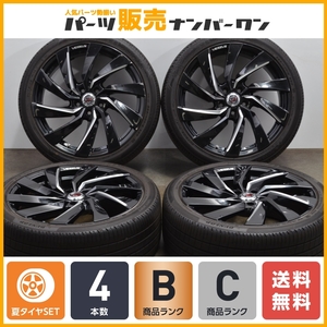 【人気ホイール】RAYS VERSUS ストラテジーア リボルブ 19in 7.5J +42 PCD112 ダンロップ VE304 225/40R19 ベンツ Cクラス Aクラス CLA