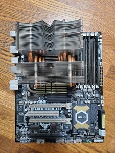 [動作品] ASUS SABERTOOTH X58　Core i7 980 CPU 付 RAM DDR3 8GB (2GB 4枚) 羅刹 クーラー LGA1366