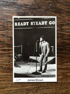 JAMES BROWN★READY STEADY GO出演時のポストカード