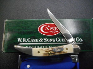 ナイフ　折り畳み　ケース　CASE 05532 510096SS スタッグ　鹿角　ハンドル　キャンプナイフ　 コレクション　ツールナイフ