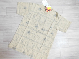 H12 ヒスミニ 正規品 新品 ミニちゃん・ファックベア・レッドパンダ・グランジ象形柄 半袖Tシャツ サイズ130 即決