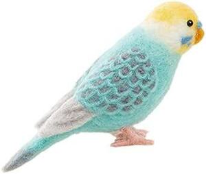 ハマナカ 羊毛フェルトキット アクレーヌでつくる かわいい 小鳥 セキセイインコパステルカラー H441-525 ブル