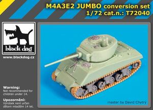 ブラックドッグ T72040 1/72 M4A3E2 ジャンボ コンバージョンセット （ ドラゴン用）