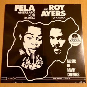 新品 FELA KUTI & ROY AYERS MUSIC OF MANY COLORS LP LARRY LEVAN FRANCOIS K JOE CLAUSSELL DANNY KRIVIT THEO PARRISH RECORD STORE DAY