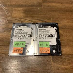 TOSHIBA DISK DRIVE MQ01ABF050 500GB 2枚⑧