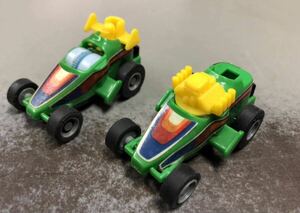 タカラ 豆ダッシュ チョロQ GRIZZLY GASSER ペニーレーサー ドラッグレーサー TAKARA 2台 1981