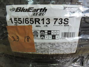 ☆ヨコハマ　BluEarth AE-01 (ブルーアース) 155/65R13 73Q 中古タイヤ 4本☆