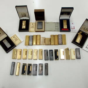 1円スタート激レア S.T.Dupont デュポン Cartier カルティエ dunhill ダンヒル CELINE セリーヌ ガスライター まとめ 箱付き 30339 11-2