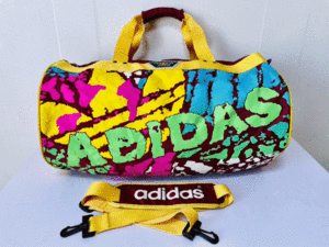 アディダス ダッフルバッグ リュック ADIDAS Rainbow Line Pride Duffel Gym Caryall Bag Trefoil Three Stripes Vintage Japan 80s/90s