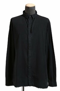 サイズ記載 Aleksandr Manamis / Washed Shirt / size 3 (BLACK) アレクサンドル マナミス