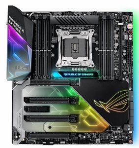 ASUS ROG RAMPAGE VI EXTREME LGA 2066 Intel X299 SATA 6Gb/s USB 3.1 Extended ATX Intel Motherboard