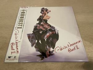 AKINA NAKAMORI 中森明菜 BEST II Color Vinyl (2LP) アナログ盤 レコード 帯付
