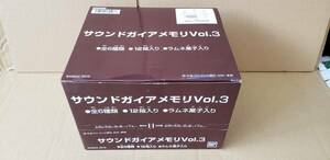 バンダイ 食玩 サウンドガイヤメモリ Vol.３ 12個入りBOX(1箱のみ開封)