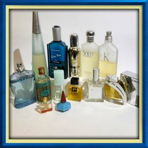 メーカー色々香水セット★イッセイミヤケ、ルチアーノソプラーニ、ジャンヌアルテス、MCM、4711、カルバンクライン、シェビニオン