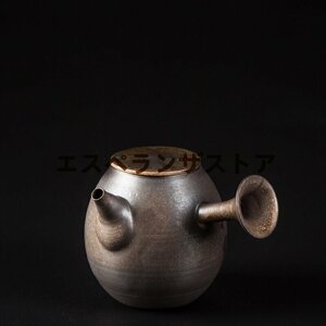 [エスペランザストア]職人手作り 陶器 煎茶道具 茶壺 茶壷 急須 常滑焼 茶器 茶道具 容量：190ML