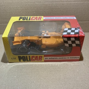 【新品未開封・送料込】1/32 スロットカー POLICAR CAR07 MONOPOSTO F1 orange ポリカー