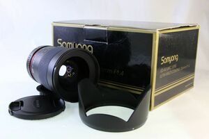 【動作保証・点検済】良品■Samyang 35mm F1.4 ED AS UMS フォーサーズマウント■ケース・元箱・説明書付き■OOO 322