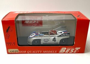 61△BEST MODEL PORCHE 908/3 NURBURGRING 1971 MARKO/VAN LENNEP 4号車 1/43