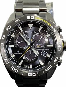 ★格安必見★CITIZEN PROMASTER ECO-DRIVE シチズン プロマスター エコドライブ 電波ソーラークロノグラフ200M【CB5037-84E】E660即決送料0