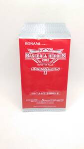 【KONAMI】コナミ　BBH2013 ベースボールヒーローズ2013　エクストラバージョン1　ブースターパック　 新品未開封　49枚 