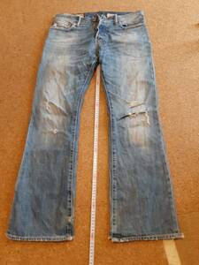 Abercrombie&Fitch　ジーンズ　中古品　Ｗ30Ｌ31