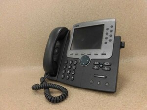 【中古】CP-7970G シスコ Cisco IP Phone【ビジネスホン 業務用 電話機 本体】