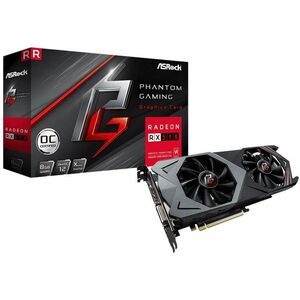 ASRock グラフィックボード AMD RX590 搭載 Phantom gaming モデル PG X Radeon RX590 8G