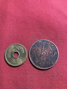 銅銭　　大清銅幣　　光　緒　元　寶　　　　背　　龍　　（北-165）