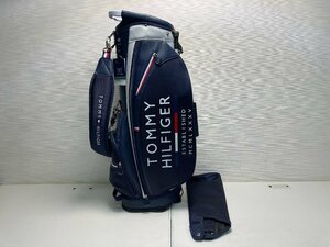 【★01-5242】■中古■TOMMYHILFIGER トミーヒルフィガースタンドキャディバッグGDO限定 中古美品（5251）