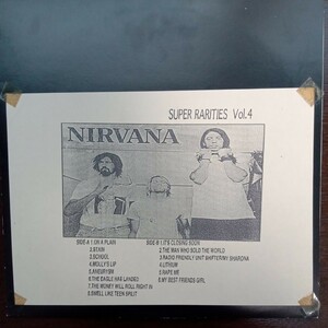 nrvana super rarities vol 4 ニルヴァーナ ニルバーナ live ライブ kurt cobain analog record vinyl レコード アナログ lp 
