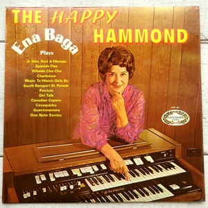 LP ENA BAGA THE HAPPY HAMMOND HM 601 英盤 GIRL TALK ONE NOTE SAMBA
