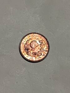★コロンビア　5センタボ銅張スチール貨　1970年
