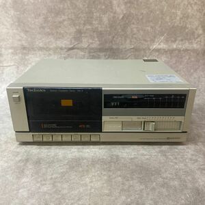 動作品 Technics テクニクス RS-4 stereo cassette deck ステレオカセットデッキ 当時物