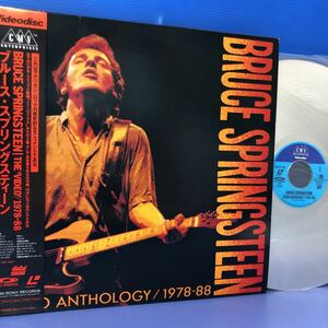 N帯付LD Bruce Springsteen ブルース・スプリングスティーン 1978-88 レーザーディスク レコード 5点以上落札で送料無料