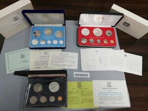 0503B252　世界のコイン　記念硬貨　おまとめ　パプアニューギニア　1978　ベリーズ　1976　ヴァージン諸島　1973
