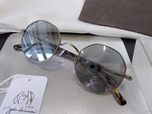ジョンレノン John Lennon ヘキサゴン眼鏡 サングラス JL-519-3 お洒落 眼鏡フレームにもOK ！