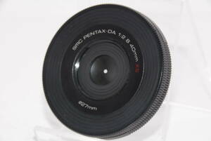 【外観特上級】PENTAX ペンタックス smc PENTAX-DA 40mm F2.8 XS 　#u1156