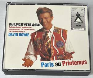 ◆DAVID BOWIE/デヴィッド・ボウイ◆PARIS AU PRINTEMPS(2CD)90年パリ/プレス盤