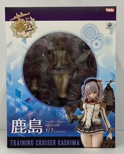 Ih080★鹿島「艦隊これくしょん～艦これ～」 1/7 PVC製塗装済み完成品 ホビージャパン フィギュア 中古★