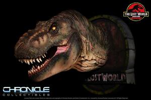 【玩具模型】CHRONICLE COLLECTIBLES T-REX BUST『ロスト・ワールド/ジュラシック・パーク』T-レックス限定版人気模型 1:5スケール H49