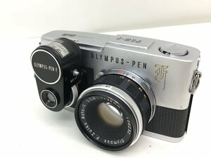 OLYMPUS PEN-F / Olympus F.Zuiko Auto-S 1:1.8 f=38ｍｍ 一眼レフカメラ ジャンク 中古【UW040619】