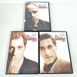 DVD B060 ゴッドファーザー 洋画 3巻セット Ⅰ Ⅱ Ⅲ The Godfather PART1 PART2 PART3 デジタル リストア版