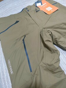 新品 定価64900 BRIEFING eVent snow pants XL コヨーテ 防水透湿 レインウェア 防寒 裏起毛 ブリーフィング メンズ ベージュゴルフ 