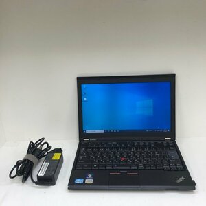Lenovo ThinkPad X220 Windows 10 Pro Core i5-2430 2.40GHz 4GB SSD 128GB ノートパソコン 240502SK380608