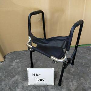 （HK-3588）【中古歩行器】イーアス　座面付固定型歩行器　Rec01(レックゼロワン)コンパクト　消毒洗浄済み　介護用品