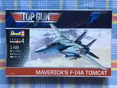 レベル 1/48 トップガン F-14A トムキャット マーヴェリック機 未開封