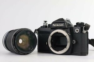 Nikon ニコン FE 一眼レフフィルムカメラ Zoom-NIKKOR ニッコール 35-105 3.5-4.5 レンズ【ジャンク品】★F