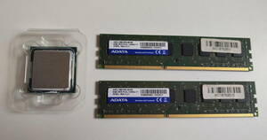 Intel CPU Core i7-4770 メモリ16GB付き　動作品