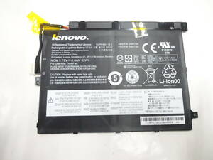 新入荷　lenovo タブレットPC 用　純正バッテリー　45N1728　45N1729 3.75V 33Wh　動作品　